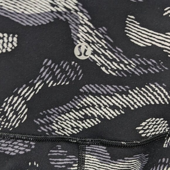 LULULEMON | Wunder Under High Rise Leggings Warp Ice Grey/Black - Picture 5 of 7